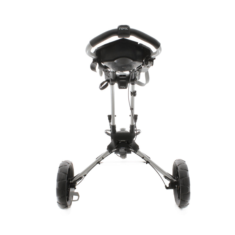 Rovic RV1S 3-Wheel Push/Pull Trolley - Black