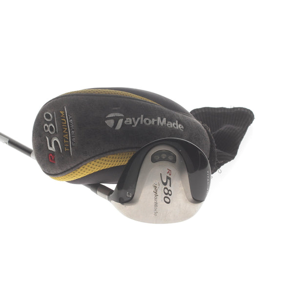 TaylorMade R580 Graphite Mens Right Hand Fairway 3 Wood 15* Stiff - M.A.S Ultralite 60