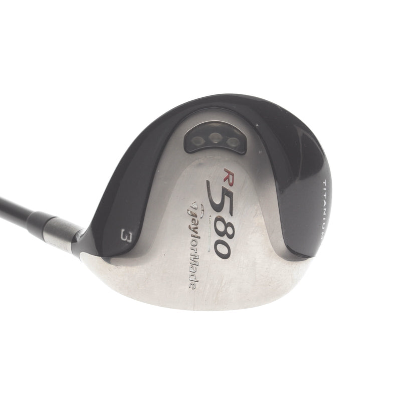 TaylorMade R580 Graphite Mens Right Hand Fairway 3 Wood 15* Stiff - M.A.S Ultralite 60