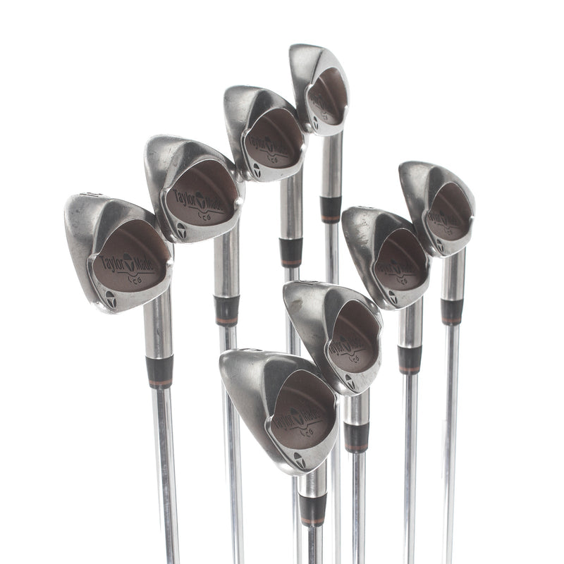 TaylorMade Burner LCG Steel Mens Right Hand Irons 3-PW Regular - TaylorMade R-80