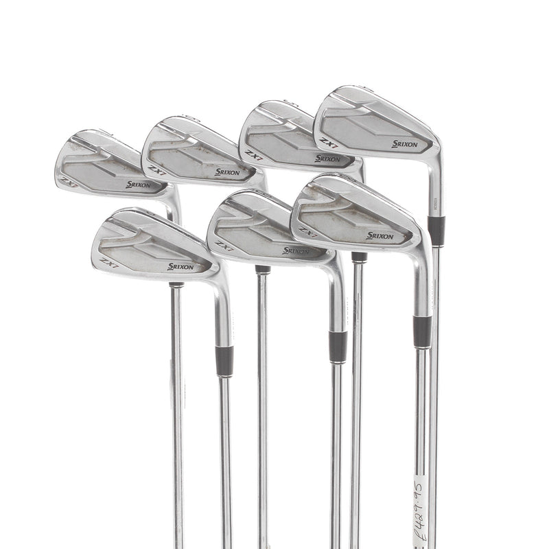 Srixon ZX7 Steel Mens Right Hand Irons 4-PW Extra Stiff - KBS $-Taper 120