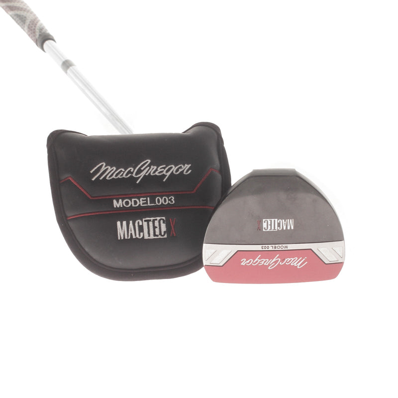 MacGregor Mactec X Model 003 Mens Right Hand Putter 34" Mallet MacGregor Lightweight Steel - MacGregor