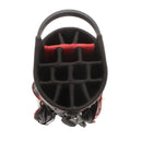 Lynx Cart Bag - Black/Red/Yellow