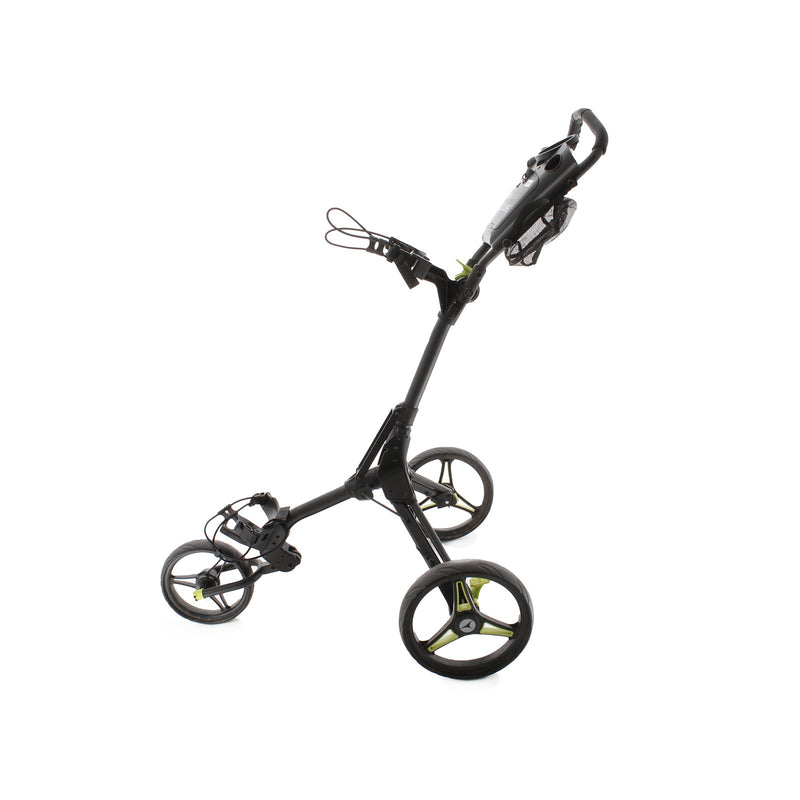 Motocaddy Cube 3-Wheel Push/Pull Trolley - Black Yellow