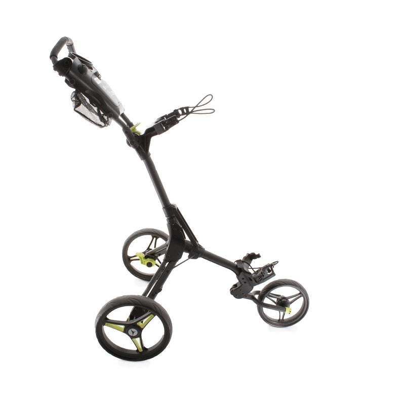 Motocaddy Cube 3-Wheel Push/Pull Trolley - Black Yellow