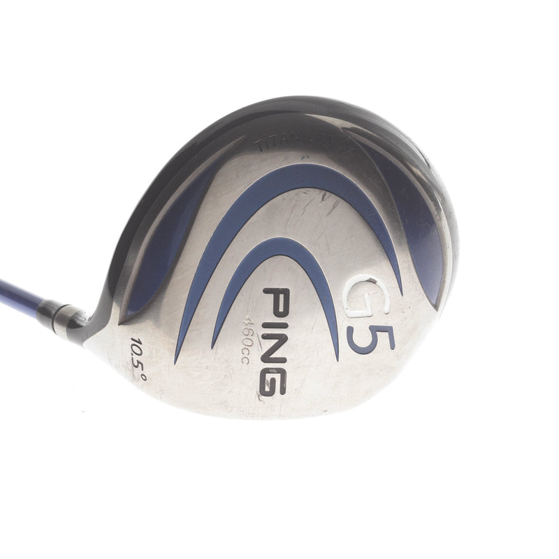 Ping G5 Graphite Mens Right Hand Driver 10.5* Regular - ProLaunch Blue 65R