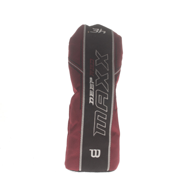 Wilson Deep Red Maxx Graphite Mens Right Hand 3 Hybrid 21* Regular - Wilson Deep Red Maxx
