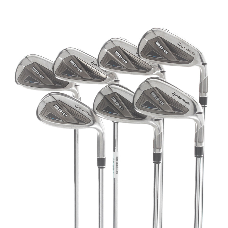 TaylorMade Sim2 Max Steel Mens Right Hand Irons 5-SW - KBS Max 85