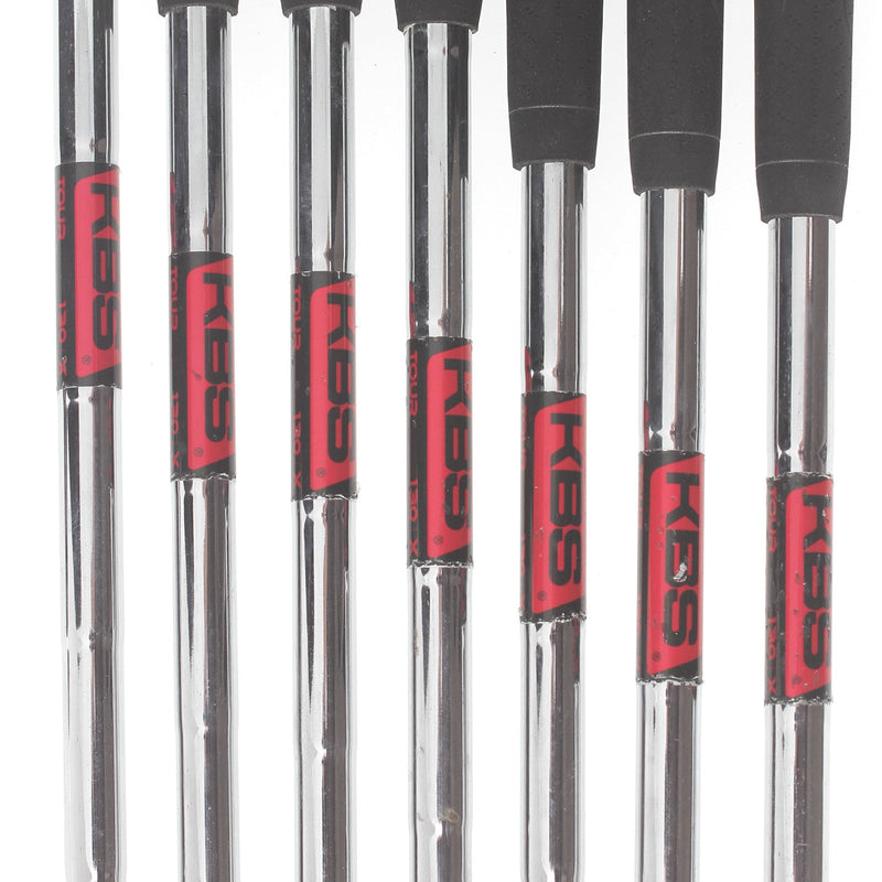 Takomo 301 CB Steel Mens Right Hand Irons 4-PW Extra Stiff - KBS Tour 130
