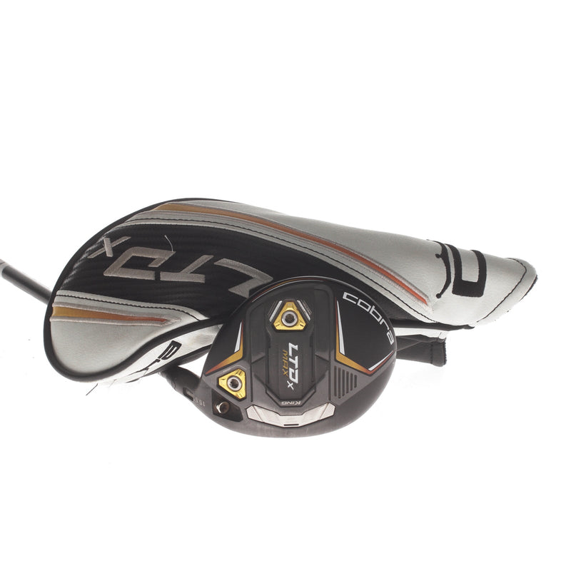 Cobra King LTDx Max Graphite Mens Right Hand Fairway 3 Wood 15.5* Stiff - HZRDUS Smoke iM10 6.0 65