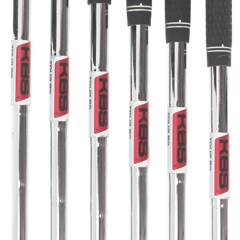 Wilson D7 Steel Mens Right Hand Irons 5-PW Regular - KBS Tour 80