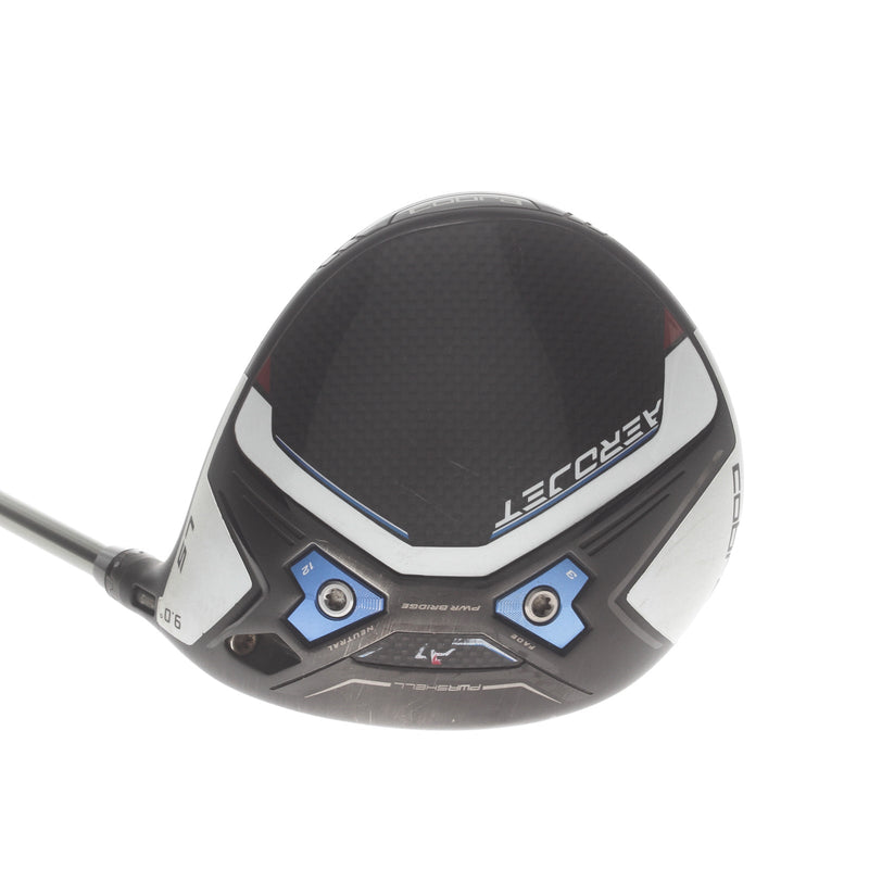 Cobra Aerojet LS Graphite Mens Right Hand Driver 9* Stiff - Helium F4 59g