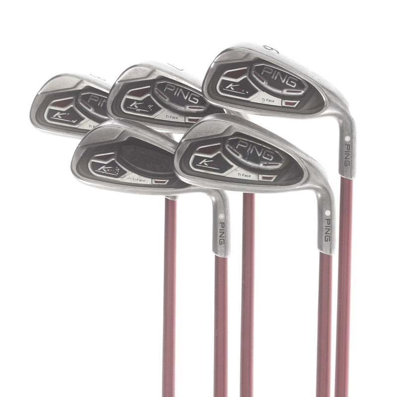 Ping K15 Graphite Mens Right Hand Irons 6-PW Regular - Ping TFC 149
