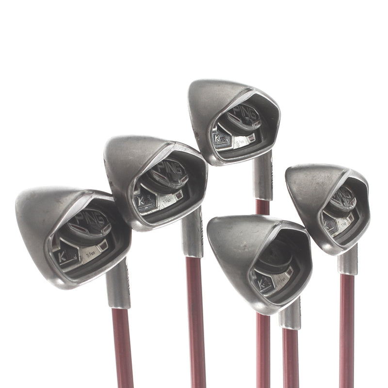 Ping K15 Graphite Mens Right Hand Irons 6-PW Regular - Ping TFC 149