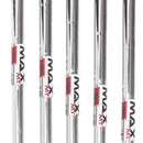 TaylorMade Sim 2 Max Steel Mens Right Hand Irons 6-PW Regular - KBS Max 85