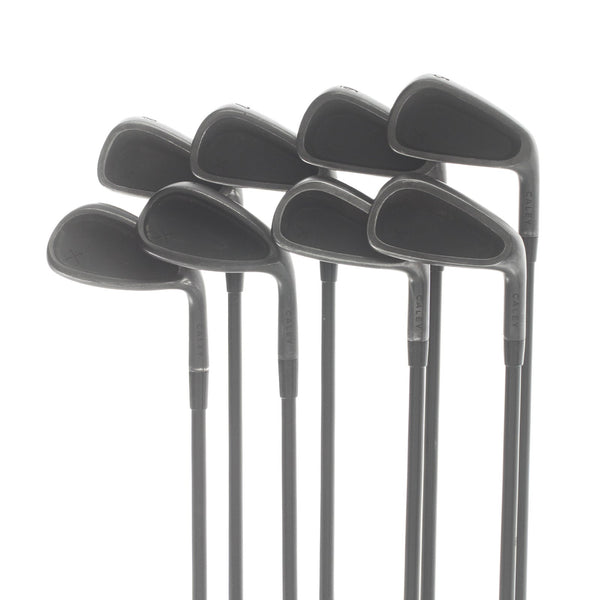 Caley X Graphite Mens Right Hand Irons 5-SW+GW Regular -