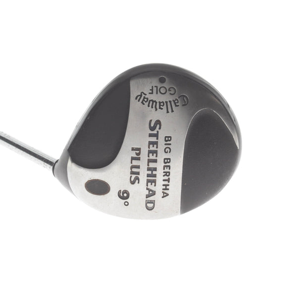 Callaway Big Bertha Steelhead Plus Steel Mens Right Hand Driver 9* Regular - Callaway