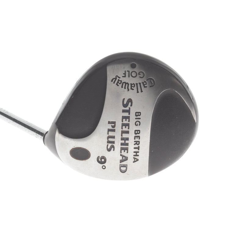 Callaway Big Bertha Steelhead Plus Steel Mens Right Hand Driver 9* Regular - Callaway