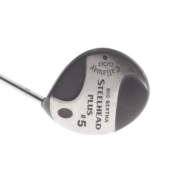 Callaway Big Bertha Steelhead Plus Steel Mens Right Hand Fairway 5 Wood 18* Regular - Callaway