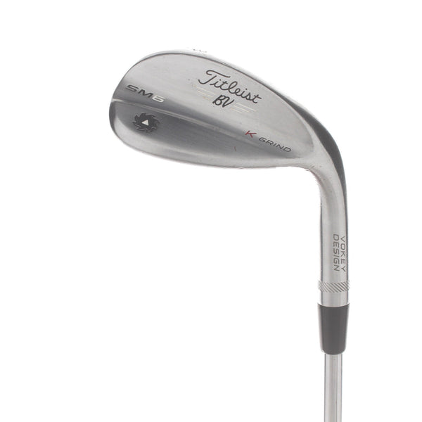 Titleist SM6 Steel Mens Right Hand Lob Wedge 58* 12 Bounce K Grind Wedge - BV Vokey Design