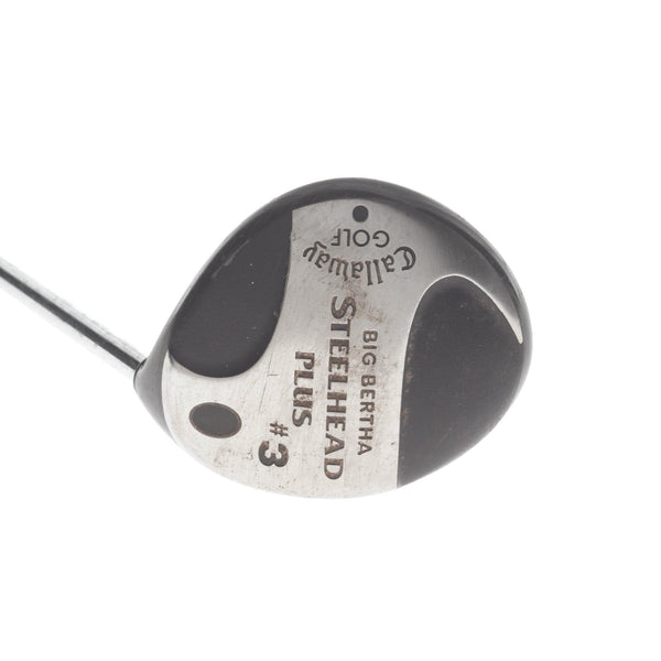 Callaway Big Bertha Steelhead Plus Steel Mens Right Hand Fairway 3 Wood 15* Regular - Callaway Steelhead Plus