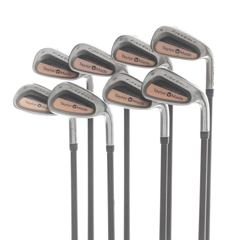 TaylorMade Firesole Graphite Mens Right Hand Irons 4-PW Regular - TaylorMade R-80
