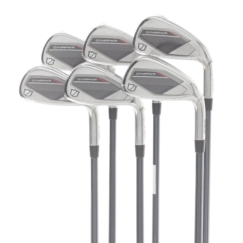 Wilson Staff Dynapower Graphite Mens Right Hand Irons 6-GW Regular - UST Mamiya HDC Recoil Dart 70 R