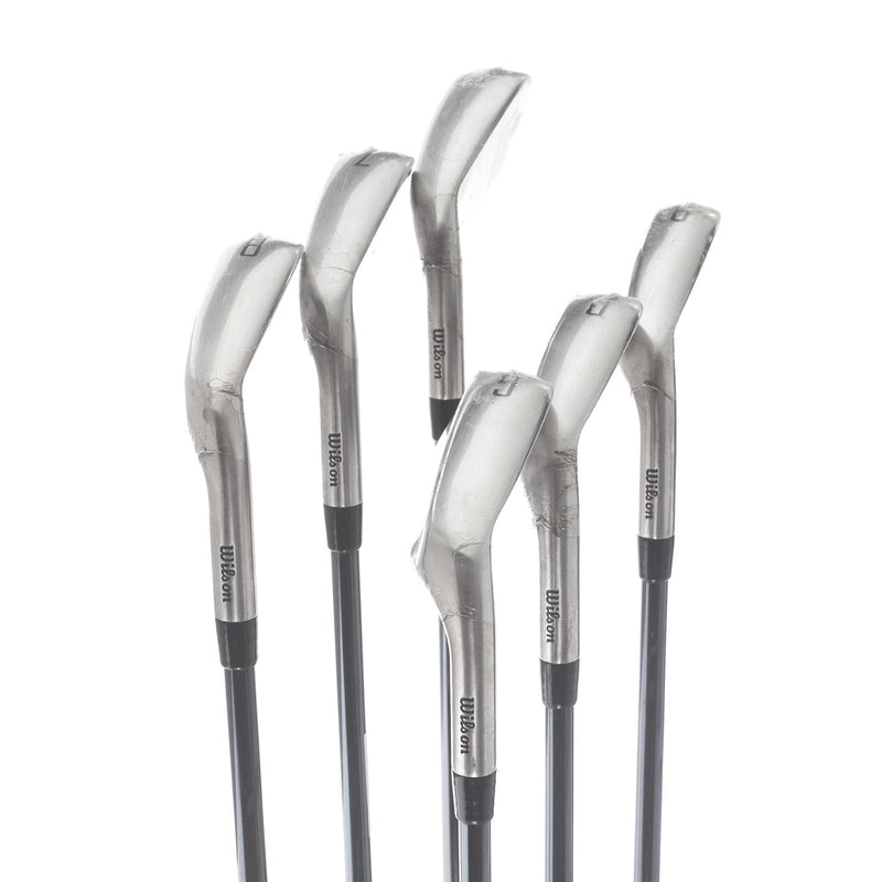 Wilson Staff Dynapower Graphite Mens Right Hand Irons 6-GW Regular - UST Mamiya HDC Recoil Dart 70 R