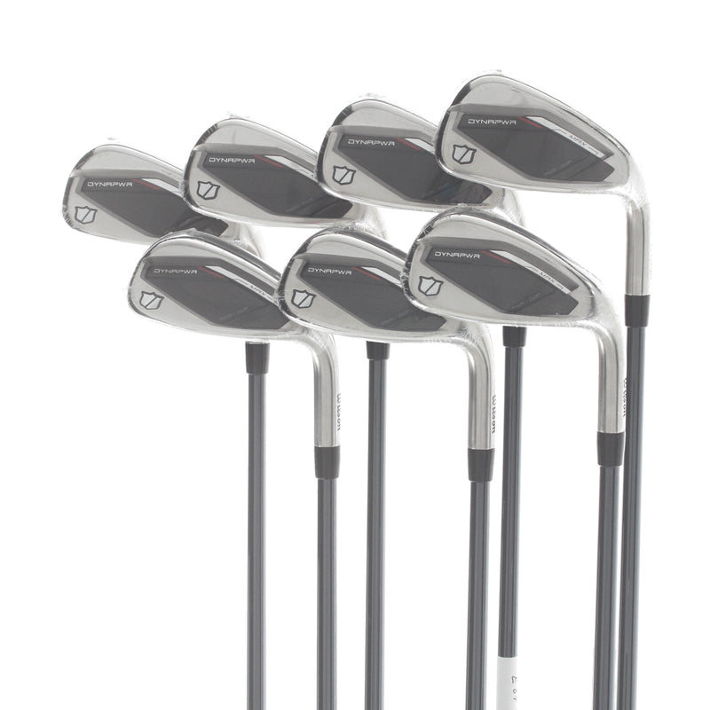 Wilson Staff Dynapower Max Graphite Mens Right Hand Irons 5-GW Regular - UST Mamiya Recoil Dart F3 75