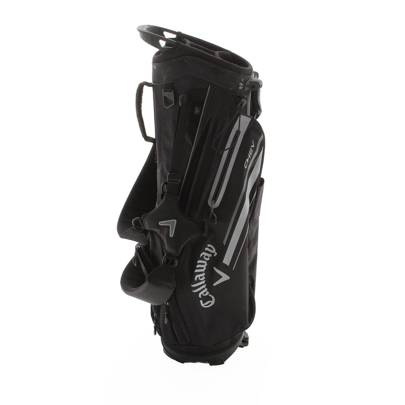 Callaway Chev Stand Bag - Black/Grey