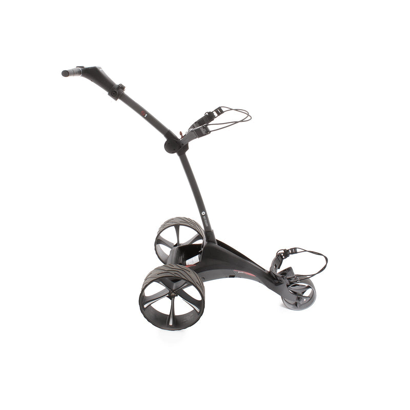 Motocaddy S1 3-Wheel Electric Trolley 18 Hole Lithium - Grey/Red