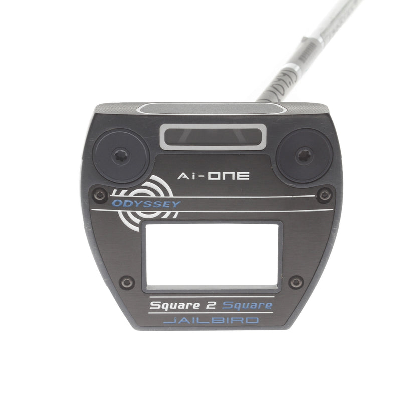 Odyssey Ai-One Square 2 Square Jailbird Mens Right Hand Putter 35" Mallet - Odyssey
