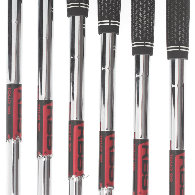 Cobra King F9 Steel Mens Right Hand Irons 5-PW Regular - KBS Tour 90