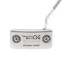 Odyssey White Hot OG Double Wide Mens Right Hand Putter 34.5" Mid-Mallet - Golf Pride Reverse Taper