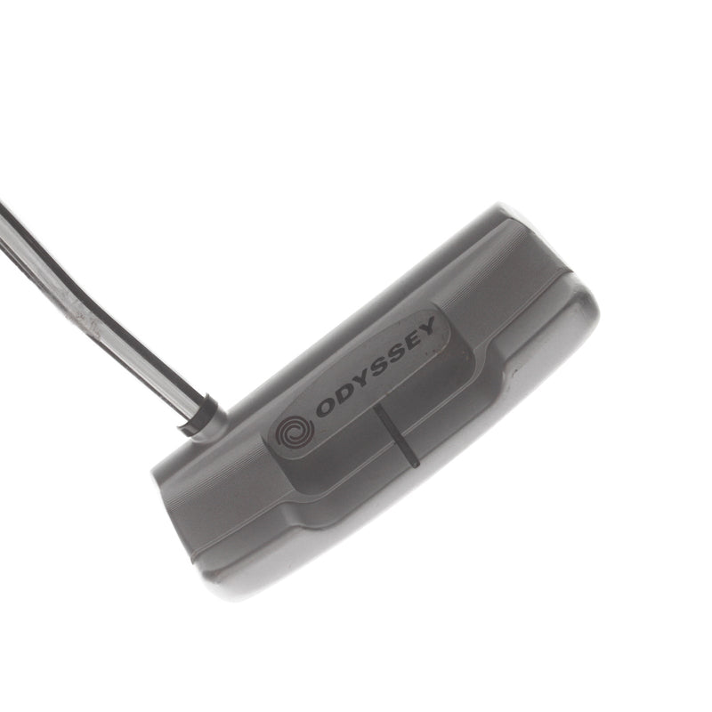 Odyssey White Hot OG Double Wide Mens Right Hand Putter 34.5" Mid-Mallet - Golf Pride Reverse Taper