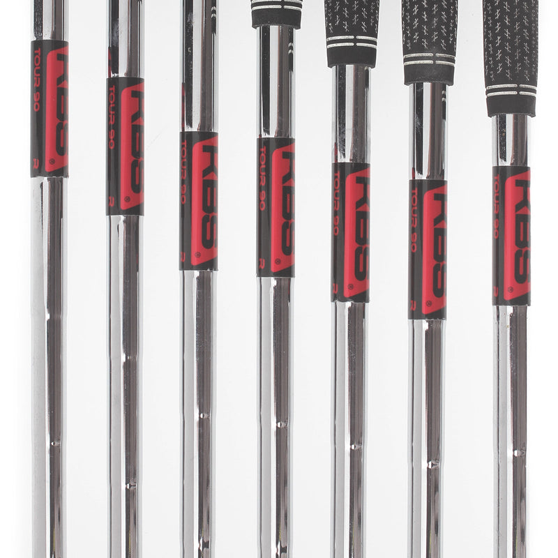 Cobra Radspeed Steel Mens Right Hand Irons 5-SW Regular - KBS Tour 90