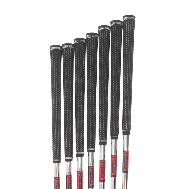 Cobra Forged Tec 22 Steel Mens Left Hand Irons 4-PW Regular - KBS $-Taper Lite