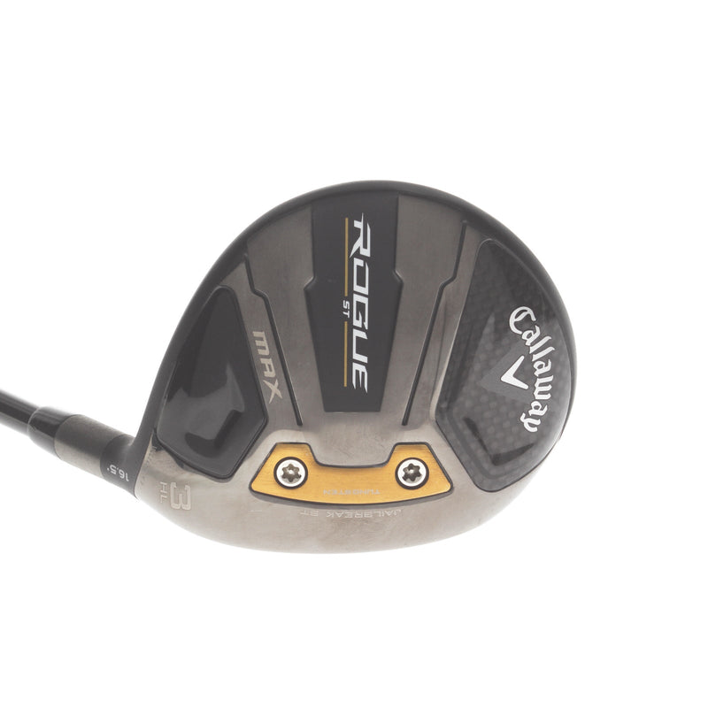 Callaway Rogue ST Max Graphite Mens Right Hand Fairway 3 wood HL 16.5* Regular - Tensei AV Series Blue 55