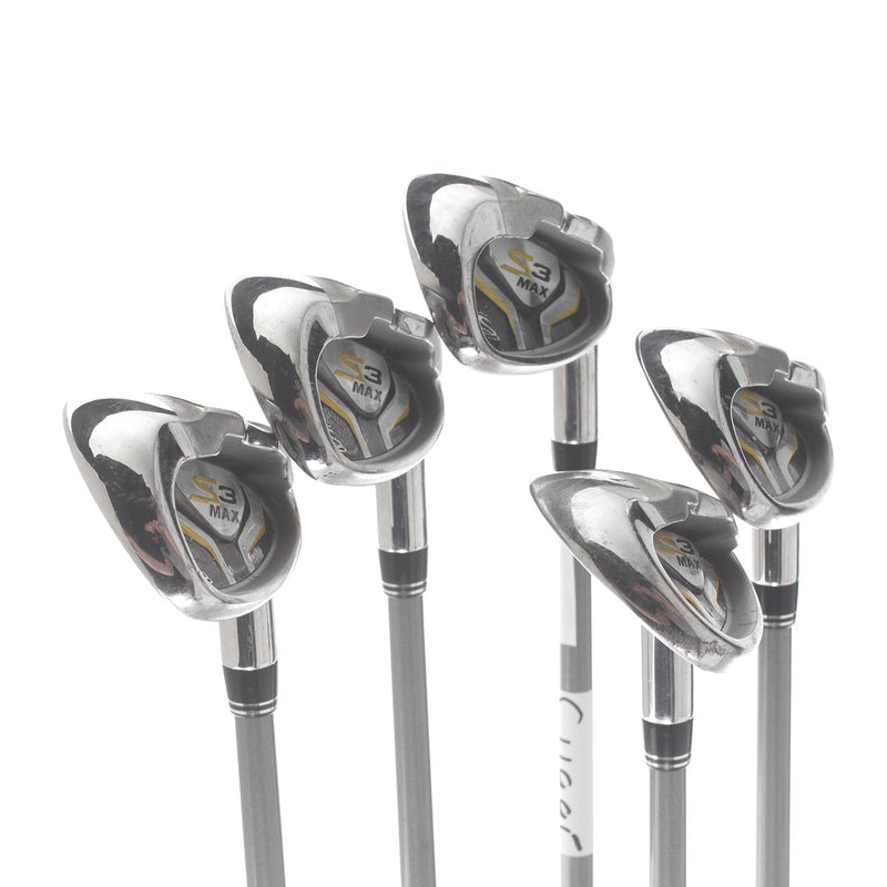 Cobra S3 Max Graphite Mens Right Hand Irons 7-SW Regular - UST Mamiya iHS 60