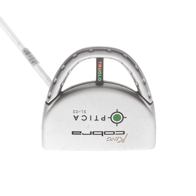 Cobra King Optica SL-02 Mens Right Hand Putter 35" Mallet - Winn V17 Series