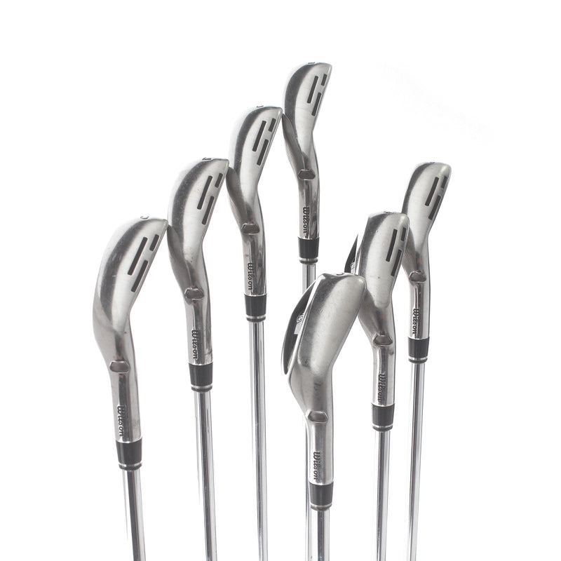 Wilson Staff D9 Steel Mens Right Hand Irons 5-SW Regular - KBS Max Ultralite
