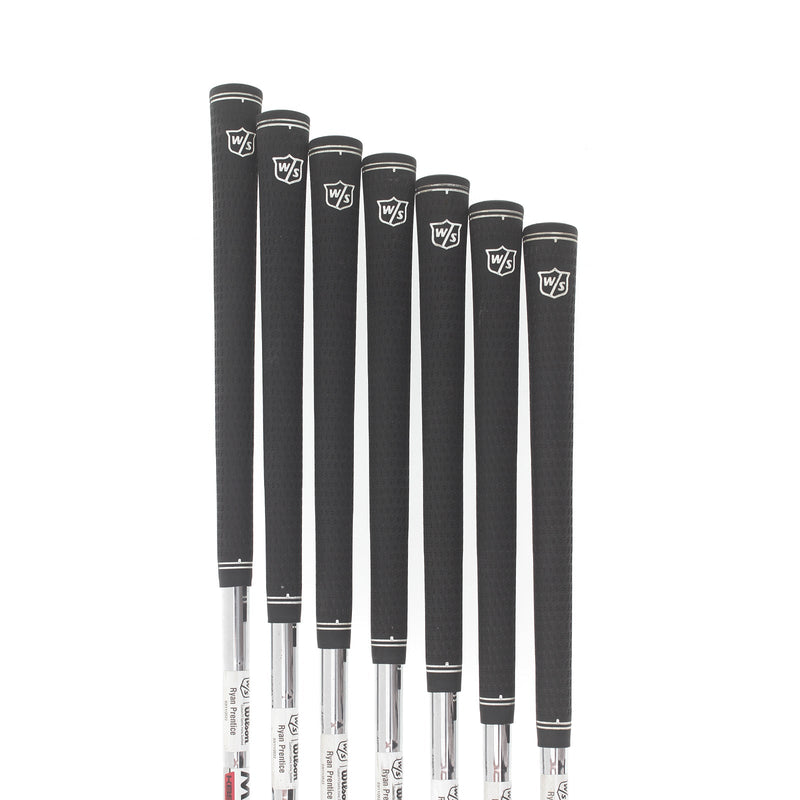 Wilson Staff D9 Steel Mens Right Hand Irons 5-SW Regular - KBS Max Ultralite