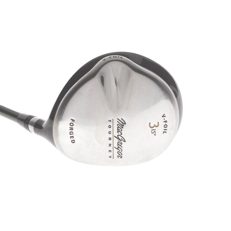 MacGregor Tourney Forged Graphite Mens Right Hand Fairway 3 Wood 15* Regular - MacGregor Tourney Distance Series 70g