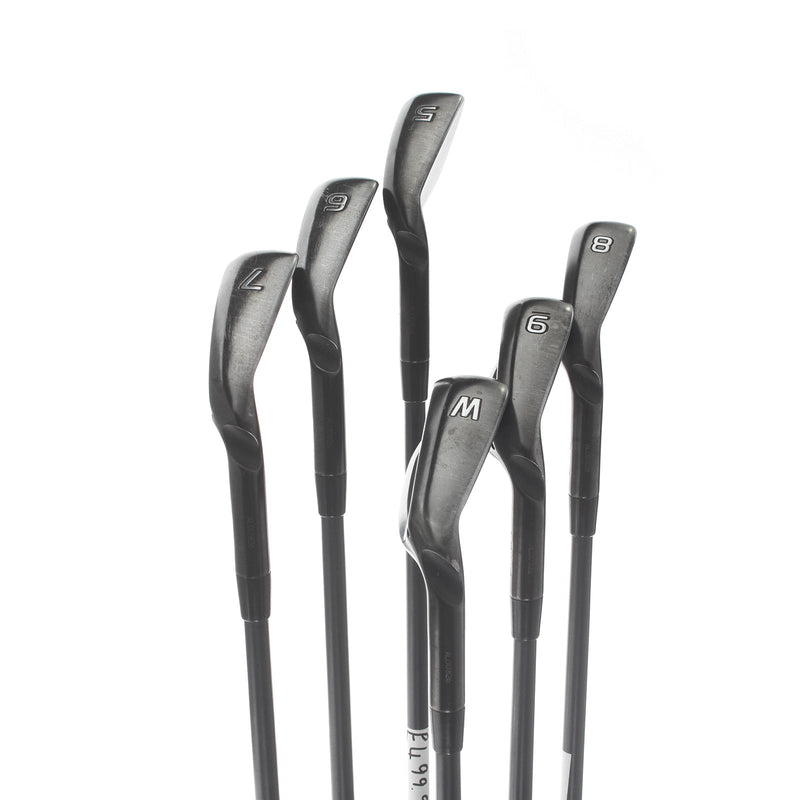 Ping G710 Graphite Mens Right Hand Irons 5-PW Blue Dot 1* Upright Regular - Ping Alta CB AWT