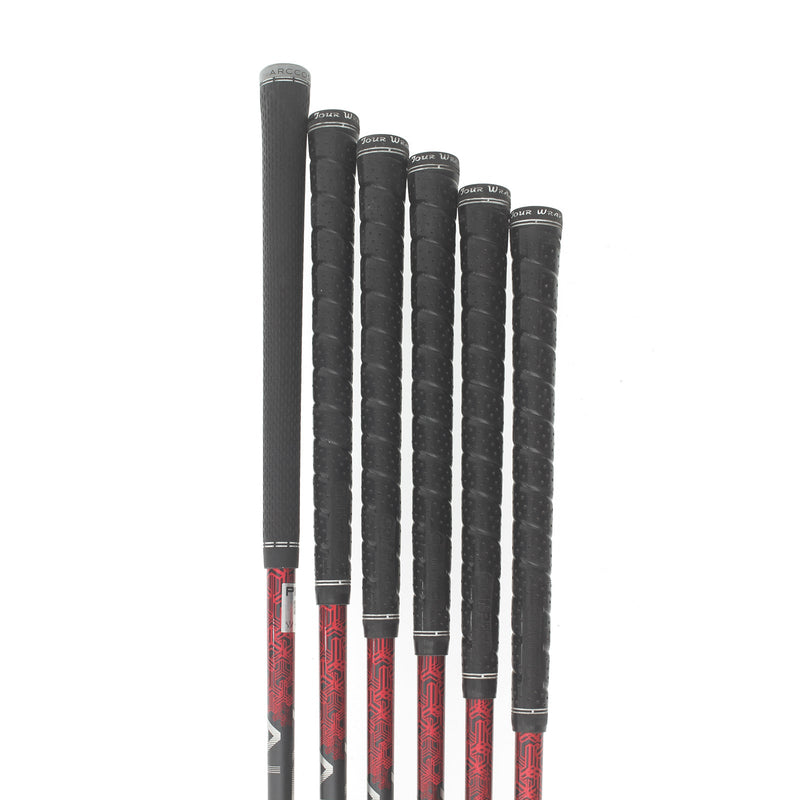 Ping G710 Graphite Mens Right Hand Irons 5-PW Blue Dot 1* Upright Regular - Ping Alta CB AWT