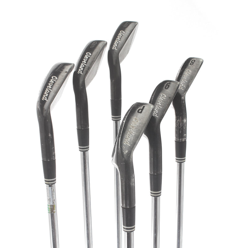 Cleveland CG7 Black Pearl Steel Mens Right Hand Irons 5-PW Regular - Cleveland Flight Speed