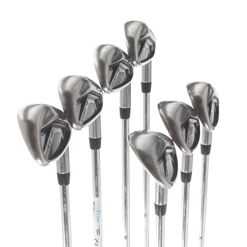 Cobra Aerojet Steel Mens Right Hand Irons 5-GW Regular - KBS $-Taper 110