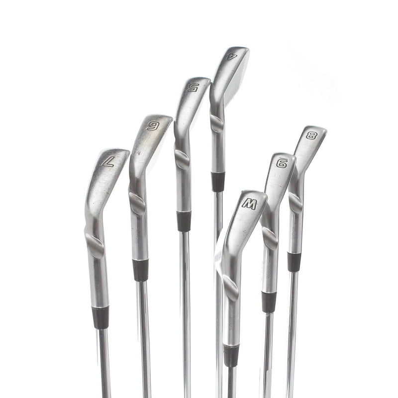 Ping i500 Steel Mens Right Hand Irons 4-PW Black Dot Stiff - Dynamic Gold 105 S300