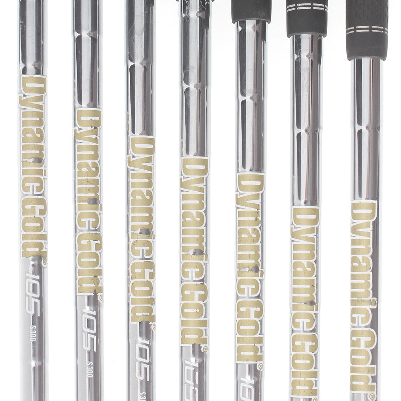 Ping i500 Steel Mens Right Hand Irons 4-PW Black Dot Stiff - Dynamic Gold 105 S300