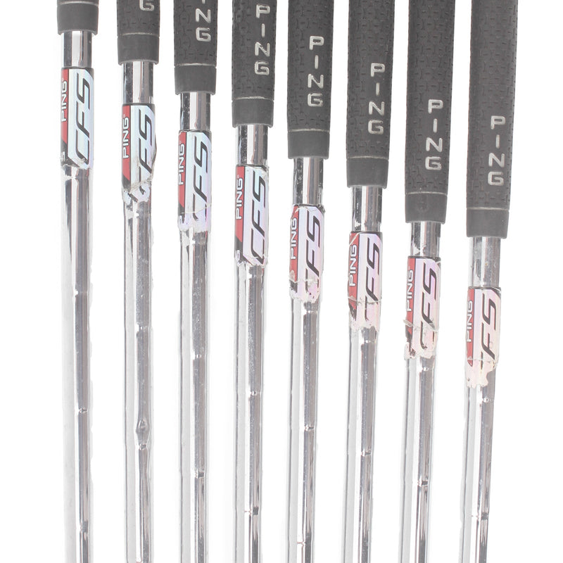 Ping S55 Steel Mens Right Hand Irons 4-PW 0.75* Upright Stiff - Ping CFS